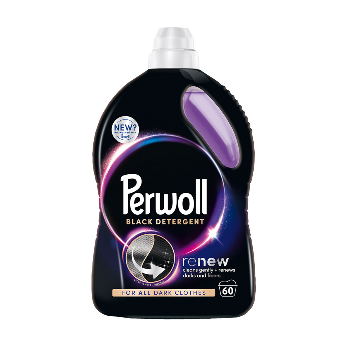 Засіб для делікатного прання Perwoll Renew Black Detergent для темних і чорних речей, 60 циклів прання, 3 л